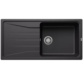 Silgranitinė plautuvė BLANCO SONA XL 6 S SILG PDUR Juoda O.AF