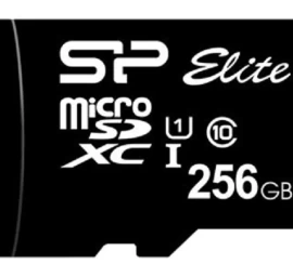Silicon Power Atminties Kortelė 256 Gb Adapteris
