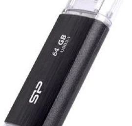Silicon Power Memory Stick Sp064gbuf3b02v1k (64 Gb / Juoda )