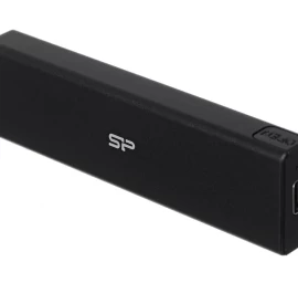 SILICON POWER PD60 Enclosure USB-C case M.2 PCIe NVMe SSD / M.2 SATA SSD (SP000HSPSDPD60CK) Black