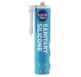 Silikonas KIILTO Kestosil, 310ml vidutiniškai pilka sp.