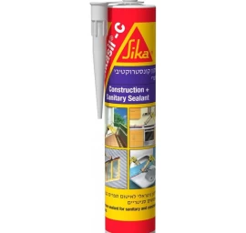 Silikonas SIKA Sikasil C SCA, 300ml bespalvis