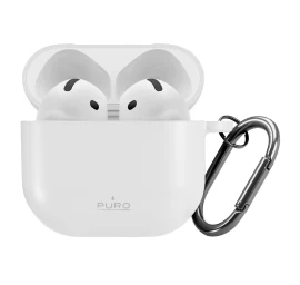 Silikoninė airpods 4 Silikoninė įmautė - Balta