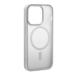 Silikoninė įmautė iphone 15 Pro Max Gradient Magsafe - Sidabrinė