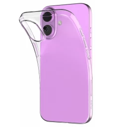 Silikoninė įmautė iphone 16 Plus 03 Nude - Skaidri