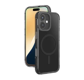 Silikoninė įmautė iphone 16 Plus Omni Mag Case - Juoda