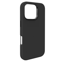 Silikoninė įmautė iphone 16 Pro Max Icon Mag Pro Magsafe - Juoda