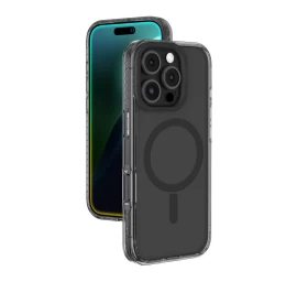 Silikoninė įmautė iphone 16 Pro Max Titan Pro Mag Case - Juoda