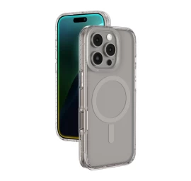 Silikoninė įmautė iphone 16 Pro Titan Pro Mag Case - Pilka