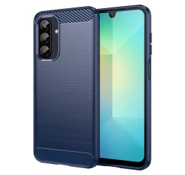 Silikoninė įmautė samsung Galaxy A26 Carbon Dėklui - Mėlyna