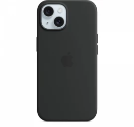 Silikoninė įmautė Su magsafe, Skirta iphone 15 - Juoda