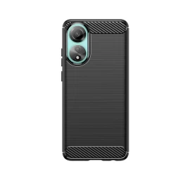 Silikoninis Anglinis Dėklas Oppo A78 4g - Juodas