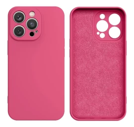 Silikoninis Dėklas iphone 14 Plus Silikoninė įmautė Fuksija