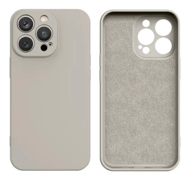 Silikoninis Dėklas iphone 14 Plus Silikoninis Dėklas Smėlio Spalvos
