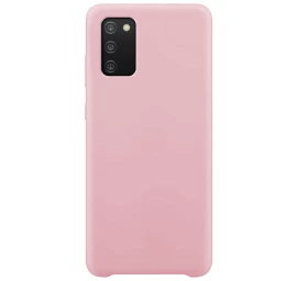 Silikoninis Dėklas Lanksti Silikoninė įmautė Samsung Galaxy A03s Rožinė