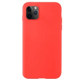 Silikoninis Dėklas Lankstus Silikoninis Dėklas Iphone 11 Pro Raudonas