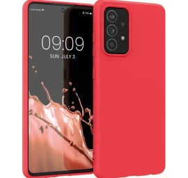 Silikoninis Dėklas Lankstus Silikoninis Dėklas Samsung Galaxy A22 4g Raudonas