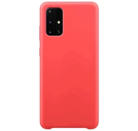 Silikoninis Dėklas Lankstus Silikoninis Dėklas Samsung Galaxy A72 4g Raudonas