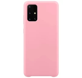 Silikoninis Dėklas Lankstus Silikoninis Dėklas Samsung Galaxy A72 4g Rožinis