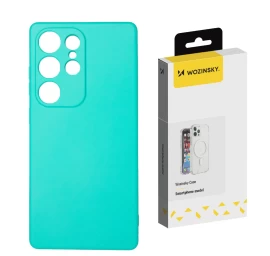 Silikoninis Dėklas samsung Galaxy S24 Fe Silikoninis Dėklas - Mėtų Spalvos