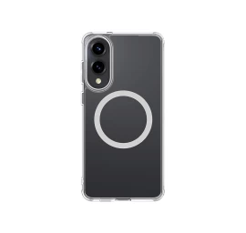 Silikoninis Dėklas samsung Galaxy S25 Edge Minimal Mag Case - Skaidrus