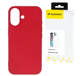 Silikoninis Dėklas, Skirtas samsung Galaxy S24 Fe Silikoninis Dėklas - Raudonas