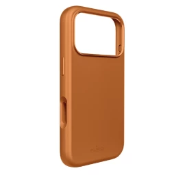 Silikoninis Dėklas Su Kameros Apsauga Ir Aliuminio Mygtukais, Skirtas iphone 17 Pro Max Magsafe - Oranžinis