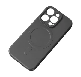 Silikoninis Dėklas Su Magsafe Iphone 15 Plus Silikoninis Dėklas Juodas