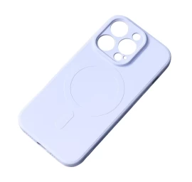 Silikoninis Dėklas Su Magsafe Iphone 15 Plus Silikoninis Dėklas Mėlynas