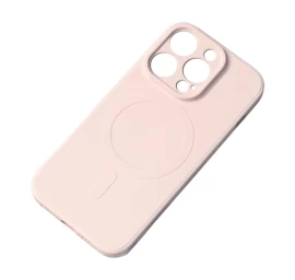 Silikoninis Dėklas Su magsafe Iphone 15 Plus Silikoninis Kreminis Dėklas