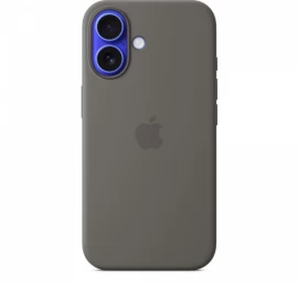 Silikoninis Dėklas Su magsafe Iphone 16 - Kalnų Pilkos Spalvos