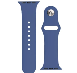 Silikoninis Dirželis apple Watch 2-9/se 38/40/41 Mm Silikoninis Dirželis Aps Mėlynas