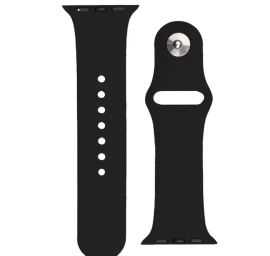 Silikoninis Dirželis apple Watch Ultra 2-9/se 42/44/45 Mm Silikoninis Dirželis Aps Juodas