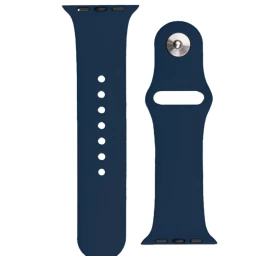 Silikoninis Dirželis apple Watch Ultra 2-9/se 42/44/45 Mm Silikoninis Dirželis Aps Tamsiai Mėlynas Silikoninis Dirželis apple Watch Ultra 2-9/se 42/44/45 Mm Silikoninis Dirželis Aps Tamsiai Mėlynas