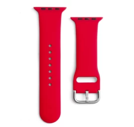Silikoninis Dirželis apple Watch Ultra 2-9/se 42/44/45/49mm Silikoninis Dirželis Aps Raudonas