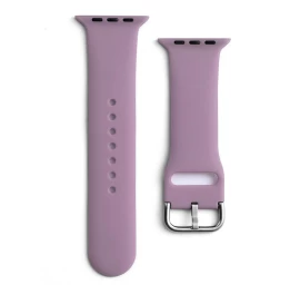 Silikoninis Dirželis apple Watch Ultra 2-9/se 42/44/45/49mm Silikoninis Dirželis Aps Violetinės Spalvos