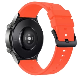 Silikoninis Dirželis huawei Watch Gt 2/3/4/2 Pro/3 Pro/4 Pro/gt 2e 46 Mm - Oranžinis