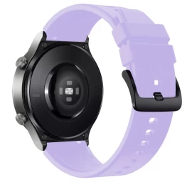 Silikoninis Dirželis huawei Watch Gt 2/3/4/2 Pro/3 Pro/4 Pro/gt 2e 46 Mm - Violetinis