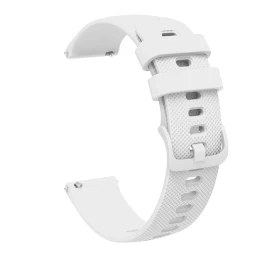 Silikoninis Dirželis Išmaniesiems Laikrodžiams Huawei Watch Gt2/gt3 42 Mm - Baltas