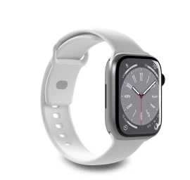 Silikoninis Dirželis, Skirtas apple Watch 42 44 45 49 Mm icon White - 2 Vnt.