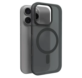Silikoninis „iphone 16 Pro“ Dėklas „puro Daylight Magsafe“ – Juodas