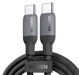 Silikoninis Kabelis Usb-c Pd 60w 480mbps 2m Pilkas