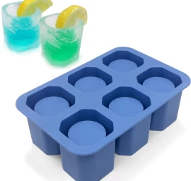 Silikoninis Ledo Kubelių Padėklas 6 X Ledo Kubelių Padėklai