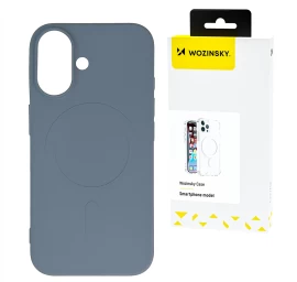 Silikoninis Magnetinis Dėklas samsung Galaxy S25 Ultra Silicone Case Magsafe - Pilkas