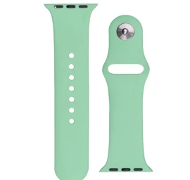 Silikono Dirželis Aps Silikono Juosta Laikrodžiui watch Ultra / 9 / 8 / 7 / 6 / 5 / 4 / 3 / 2 / Se (49 / 45 / 44 / 42 Mm) Laikrodžio Dirželio Apyrankė šviesiai žalia