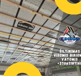 PERDANGOS ŠILTINIMAS EKOVATA
