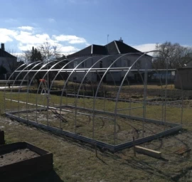 Šiltnamio karkasas 12 m2 KLASIKA TUBE