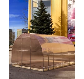Šiltnamis TITAN EKO (plotis 3m) NANO polikarbonatas, 4 mm 6 m
