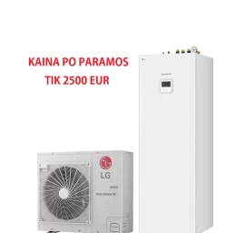 Šilumos siurblys LG Therma V HU091MR/ HN0916T su vandens šildytuvu 9,0kW