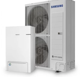 Šilumos siurblys oras-vanduo SAMSUNG EHS Split 12 kW be boilerio